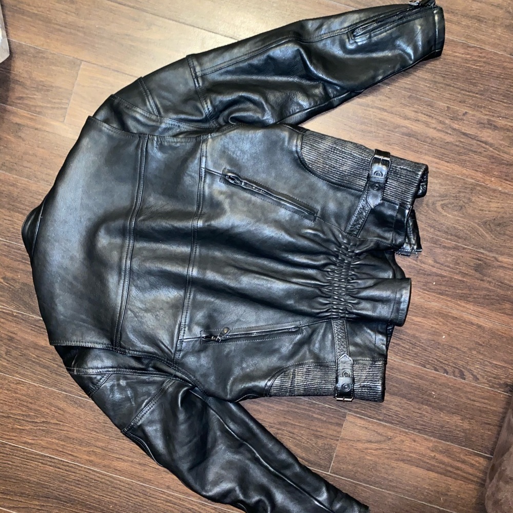 Leather Coat - Picture 2 of 3